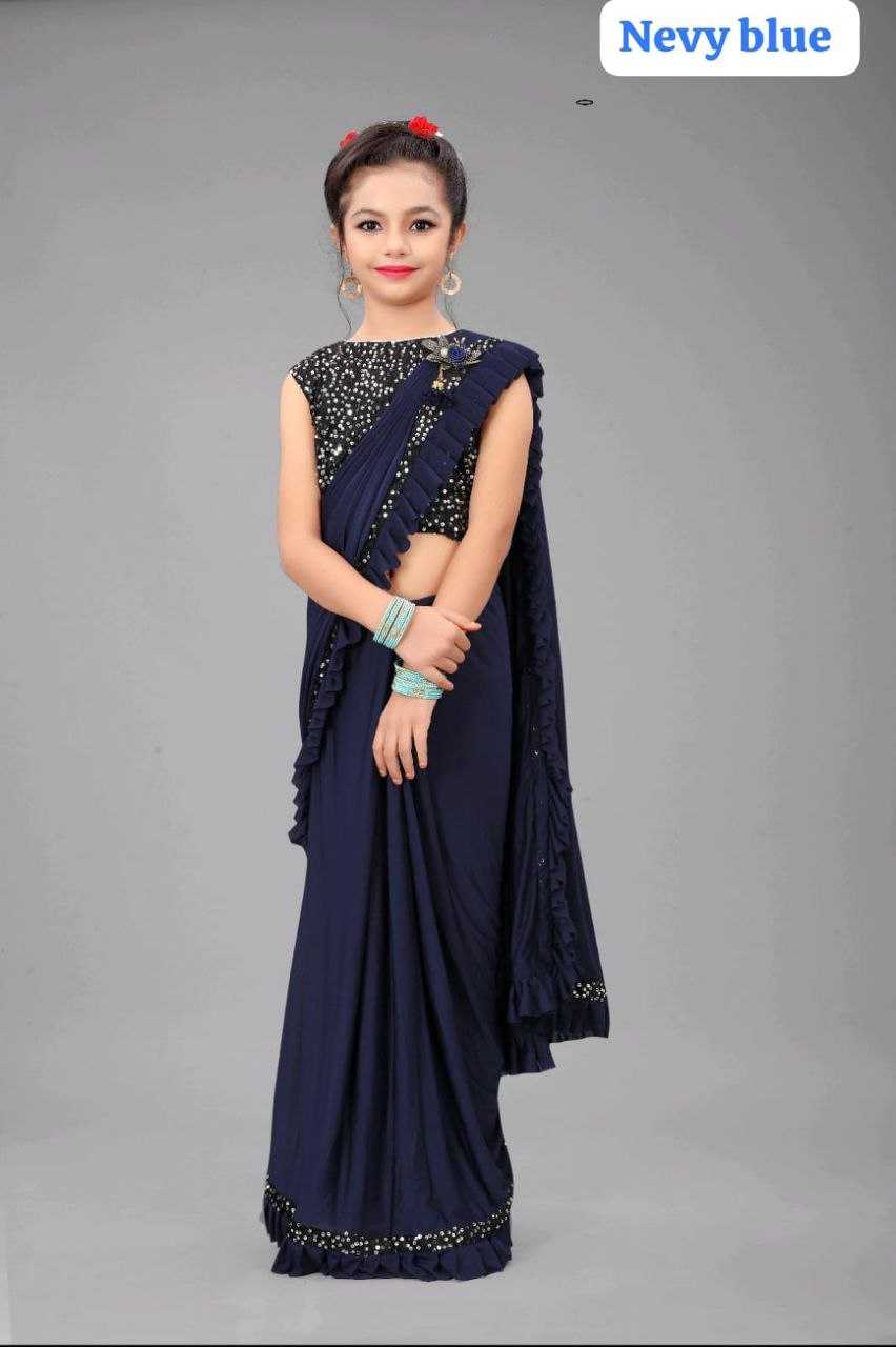 YNF KIDS SAREES HRC 38 WHOLESALE SAREES MANUFACTURER