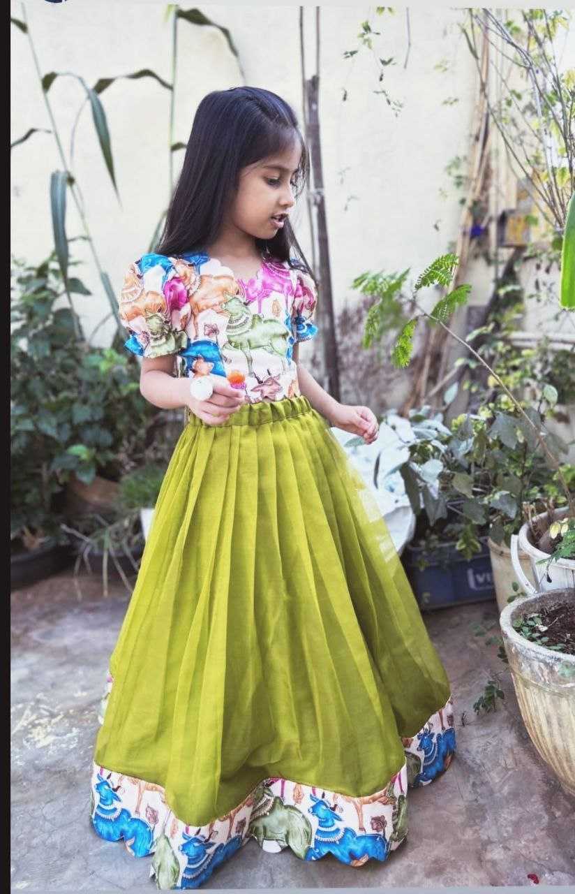 YNF FAUX GEORGETTE KESH168 MNT01 KIDS WEAR WHOLESALE KIDS LEHENGA KIDS ETHNIC WEAR KIDS TRADITIONAL OUTFITS KIDS LEHENGA CHOLI  MANUFACTURER