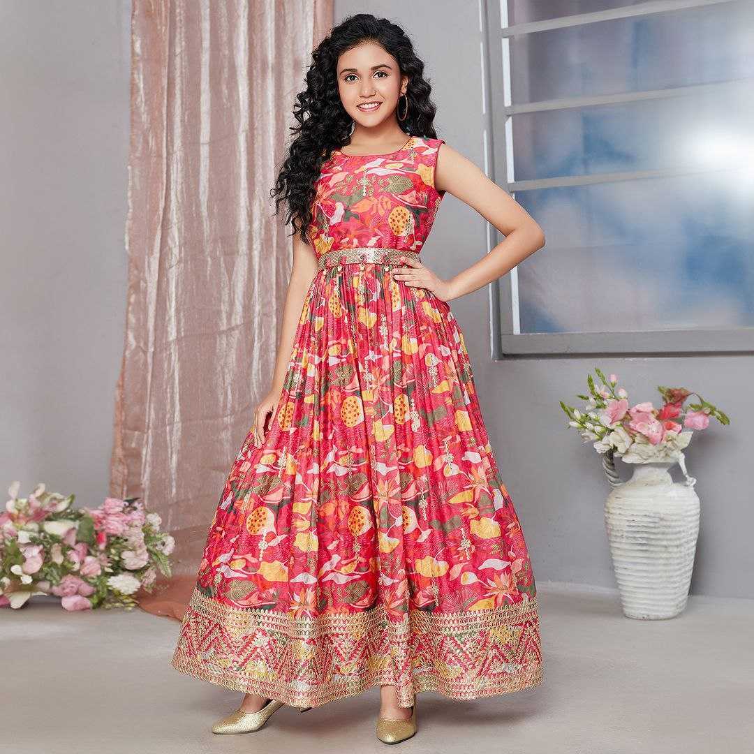 YNF FAUX GEORGETTE KESH168 MNT15 KIDS WEAR WHOLESALE KIDS GOWNS KIDS TRADITIONAL OUTFITS KIDS ETHNIC GOWNS KIDS FESTIVE WEAR KIDS DIWALI CLOTHES KIDS RAKSHA BANDHAN OUTFITS MANUFACTURER