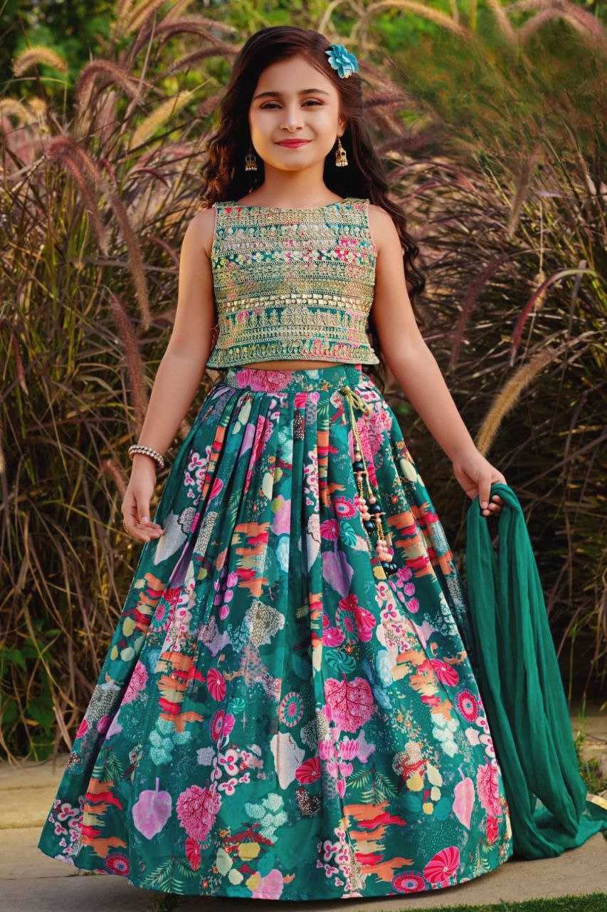 YNF FAUX GEORGETTE KESH168 MNT31 KIDS WEAR WHOLESALE KIDS LEHENGA KIDS TRADITIONAL OUTFITS KIDS FESTIVE WEAR KIDS WEDDING OUTFITS DIWALI CLOTHES MANUFACTURER