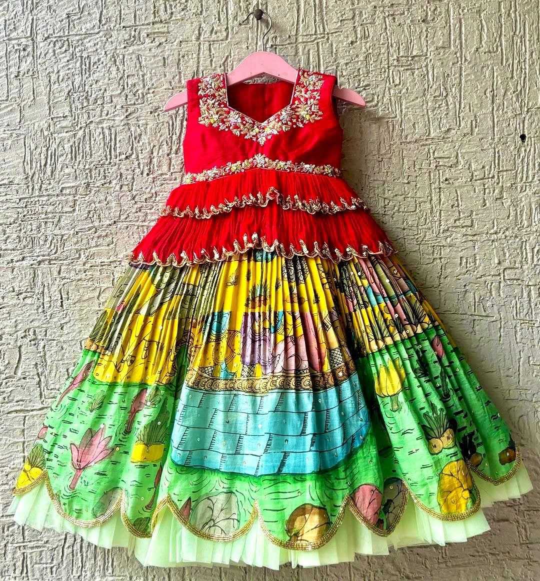 YNF CHINON SILK KESH168 MNT40 KIDS WEAR WHOLESALE KIDS LEHENGA KIDS TRADITIONAL OUTFITS KIDS LEHENGA CHOLI KIDS FESTIVE WEAR KIDS WEDDING OUTFITS MANUFACTURER