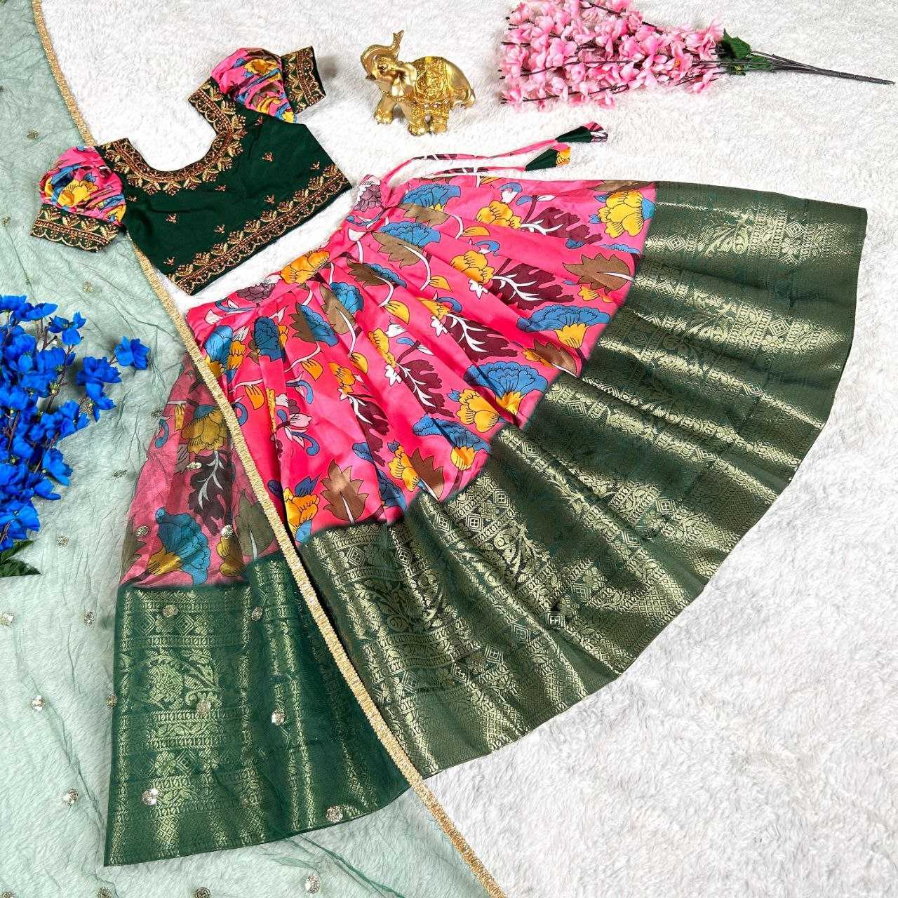 YNF SOFT SILK KESH109 RRK105 KIDS WEAR WHOLESALE KIDS LEHENGA KIDS TRADITIONAL OUTFITS KIDS LEHENGA CHOLI KIDS FESTIVE WEAR KIDS WEDDING OUTFITS MANUFACTURER- Kids Exports