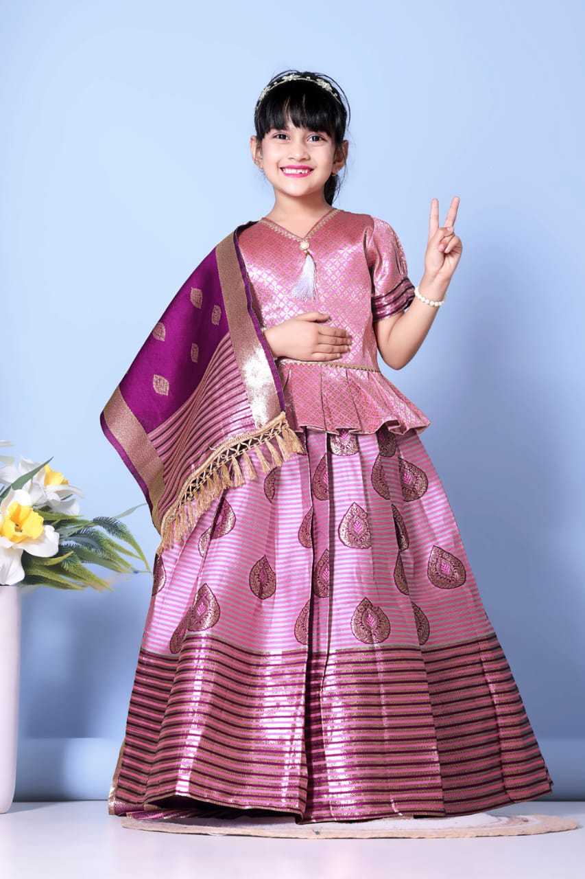 Ynf Jacquard RIN222 HK-88 Kids Wear Wedding Collections Festive Collections Wholesale Kids Suit Indian Wear For Kids Kids Lehenga Choli Manufacturer- Kids Exports