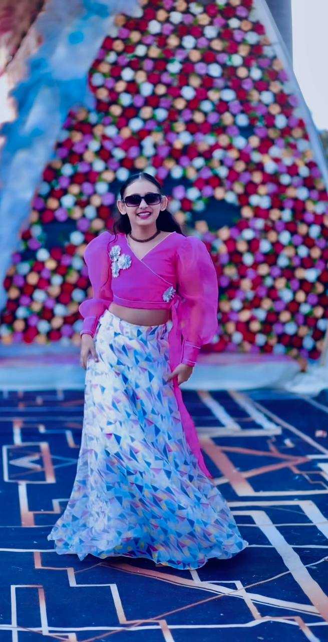 Ynf Organic Silk KESH415 158 Kids Wear Wholesale Kids Lehenga Kids Lehenga Choli Baby Girl Lehenga Manufacturer- Kids Exports