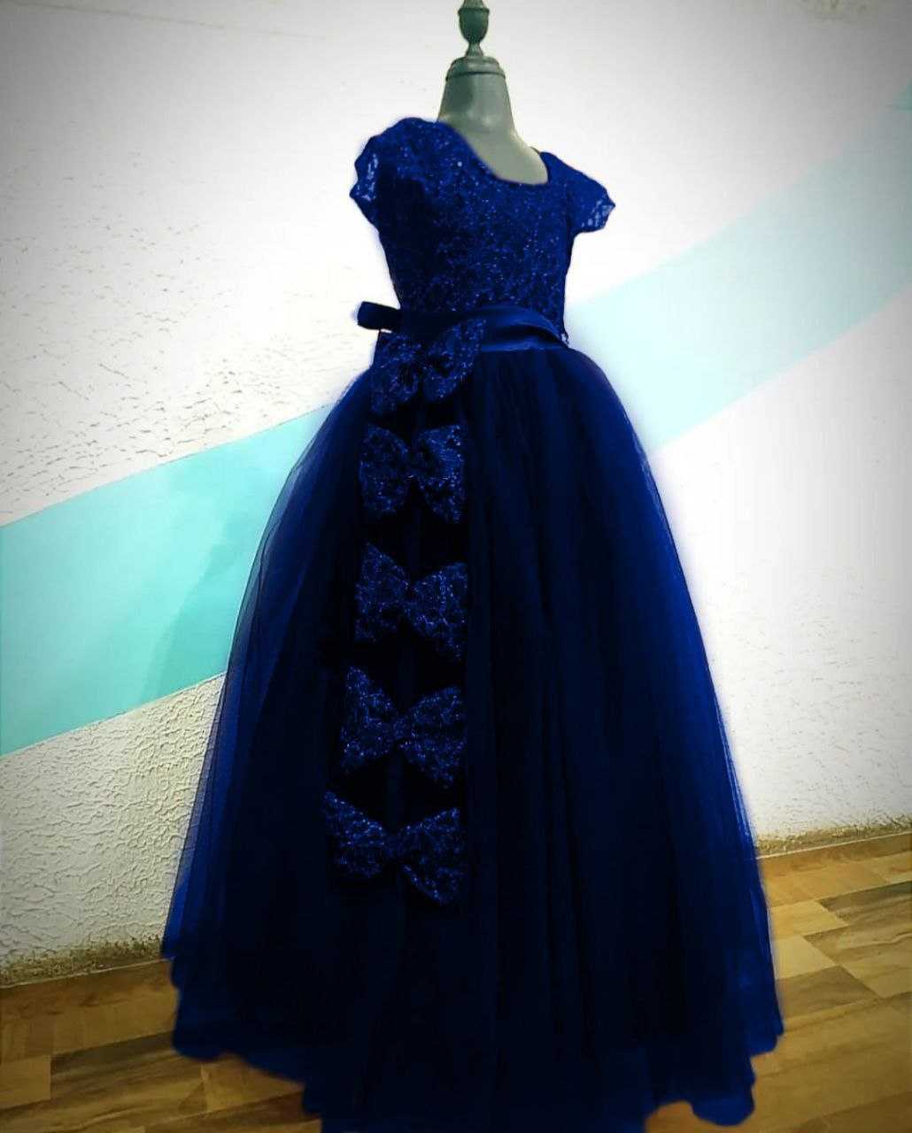 Ynf Soft Net RIN157 PC KID 8018 Kids Wear Wholesale Kids Frocks Girls Frock Kids Designer Frock Manufacturer- Kids Exports