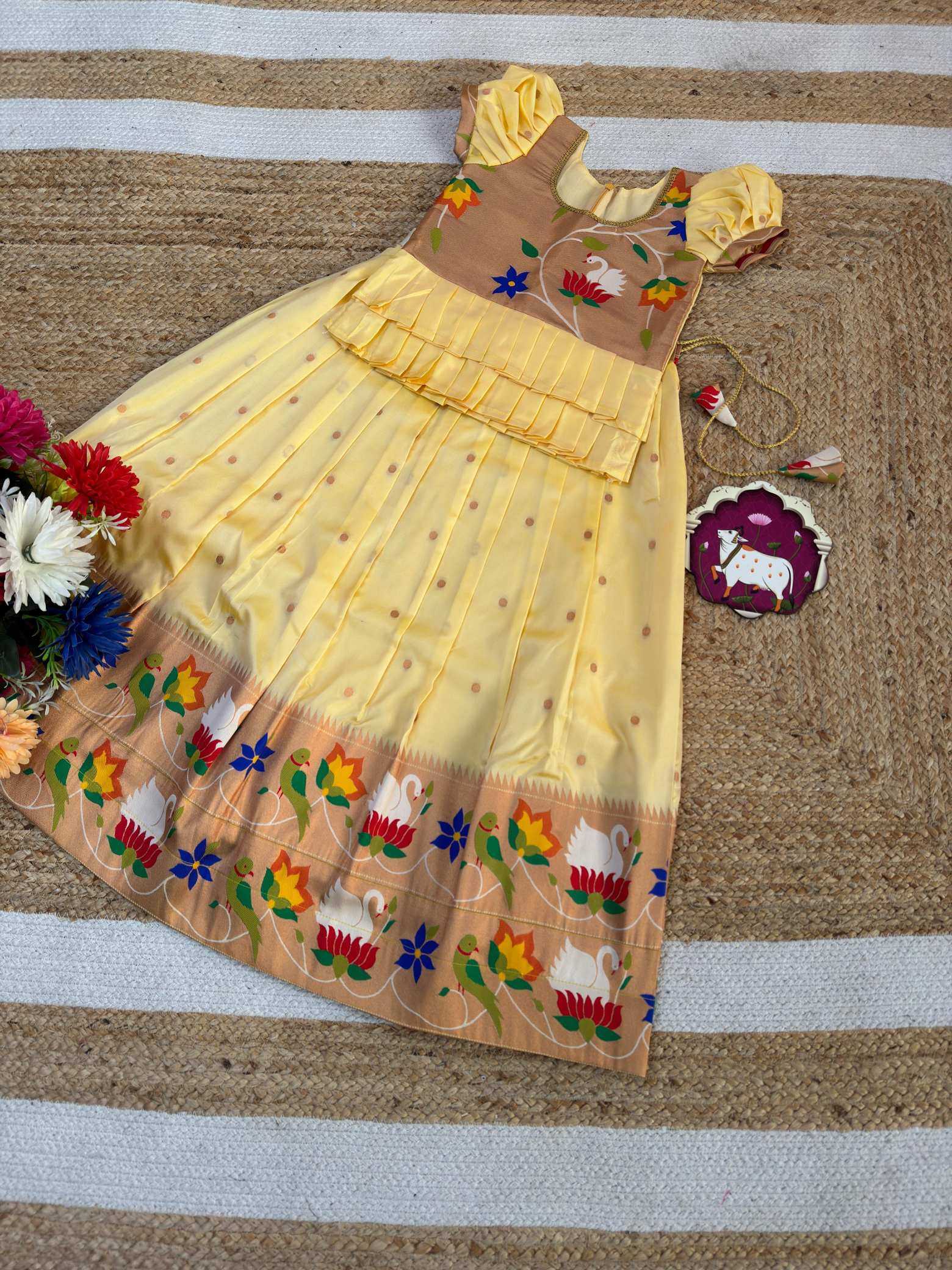 Ynf Fancy KESH503 8150 Kids Wear Wholesale Kids Traditional Outfits Kids Lehenga Choli Kids Navratri Outfits Manufacturer- Kids Exports