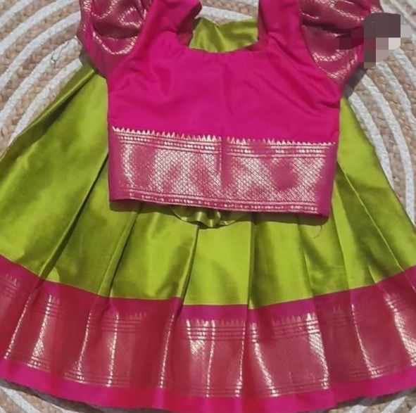 Ynf Crepe Silk RIN235 KRISH Kids Wear Wholesale Kids Lehenga Kids Lehenga Choli Kids Navratri Outfits Manufacturer- Kids Exports