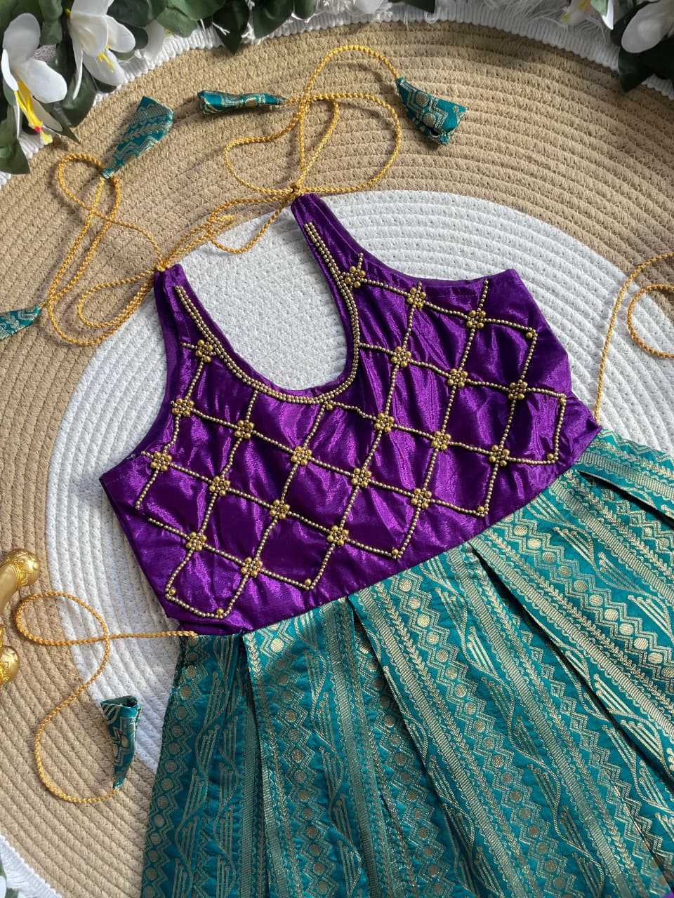 Ynf Fancy KESH505 Devsena Kids Wear Wholesale Kids Ethnic Gowns Kids Festive Wear Kids Party Wear Ethnic Manufacturer- Kids Exports