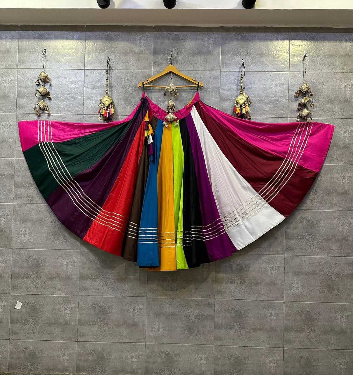 Ynf Slub Reyon RIN235 HARUNO Kids Wear Wholesale Kids Ghagra Choli Kids Lehenga Choli Kids Navratri Outfits Manufacturer- Kids Exports