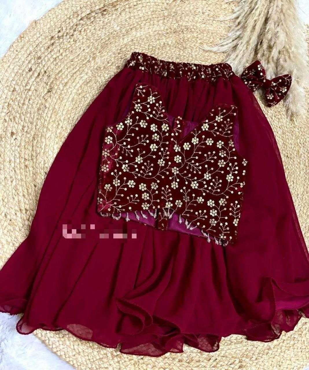 Ynf Tabby Silk RIN235 DANDELEON Kids Wear Wholesale Kids Lehenga Kids Ghagra Choli Kids Festive Wear Manufacturer- Kids Exports
