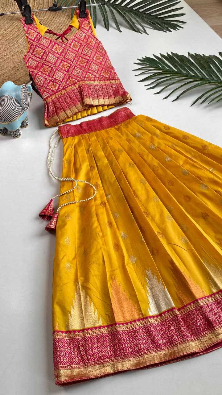 Ynf Silk KESH249 K Amisha Kids Wear Wholesale Kids Lehenga Kids Lehenga Choli Baby Girl Lehenga Manufacturer- Kids Exports