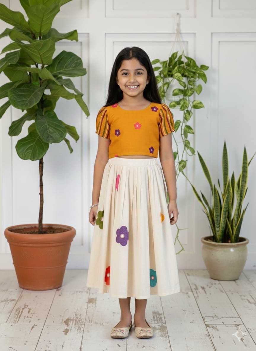 Ynf Cotton KESH249 2131 Kids Wear Wholesale Kids Lehenga Kids Lehenga Choli Baby Girl Lehenga Manufacturer- Kids Exports