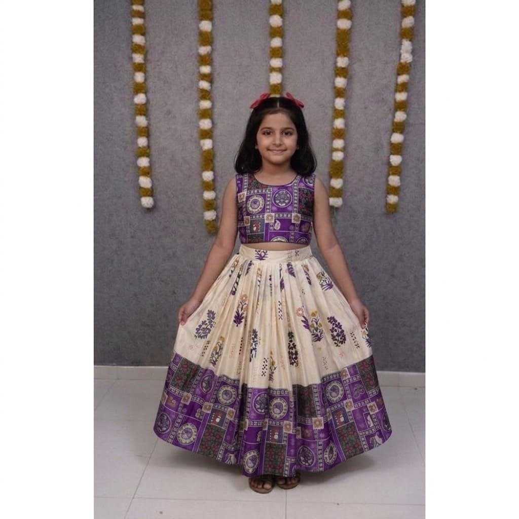Ynf Muslin KESH461 171 Kids Wear Wholesale Kids Lehenga Kids Designer Frock Kids Festive Wear Manufacturer- Kids Exports