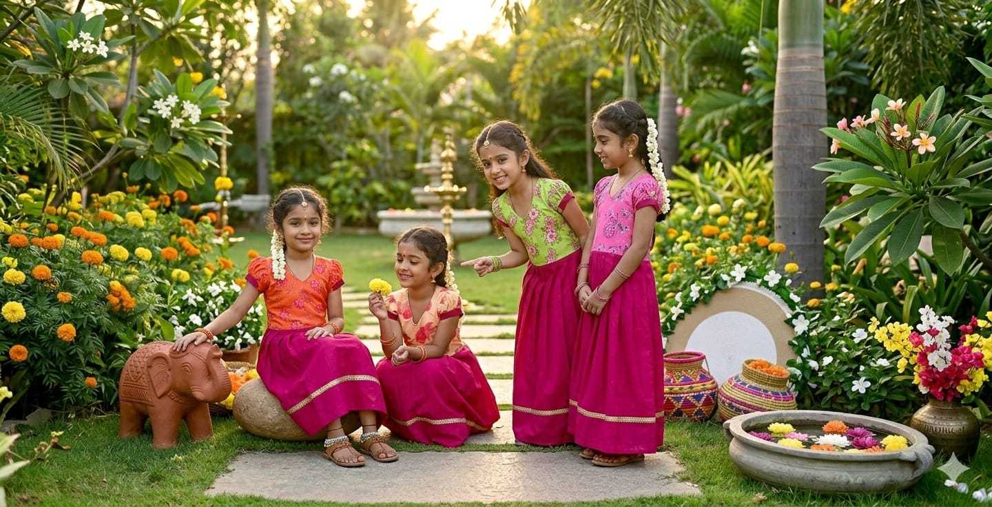 Ynf Pure Cotton KESH505 Pinkky Kids Wear Wholesale Kids Gown Girls Cotton Frocks Kids Designer Frock Manufacturer- Kids Exports