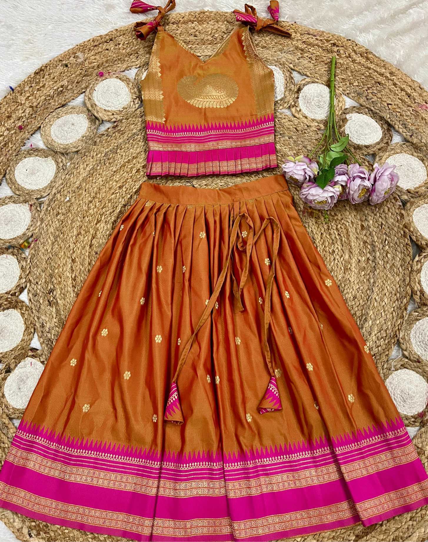 Ynf Soft Silk KESH685 Devarika Kids Wear Wholesale Kids Lehenga Kids Lehenga Choli Baby Girl Lehenga Manufacturer- Kids Exports