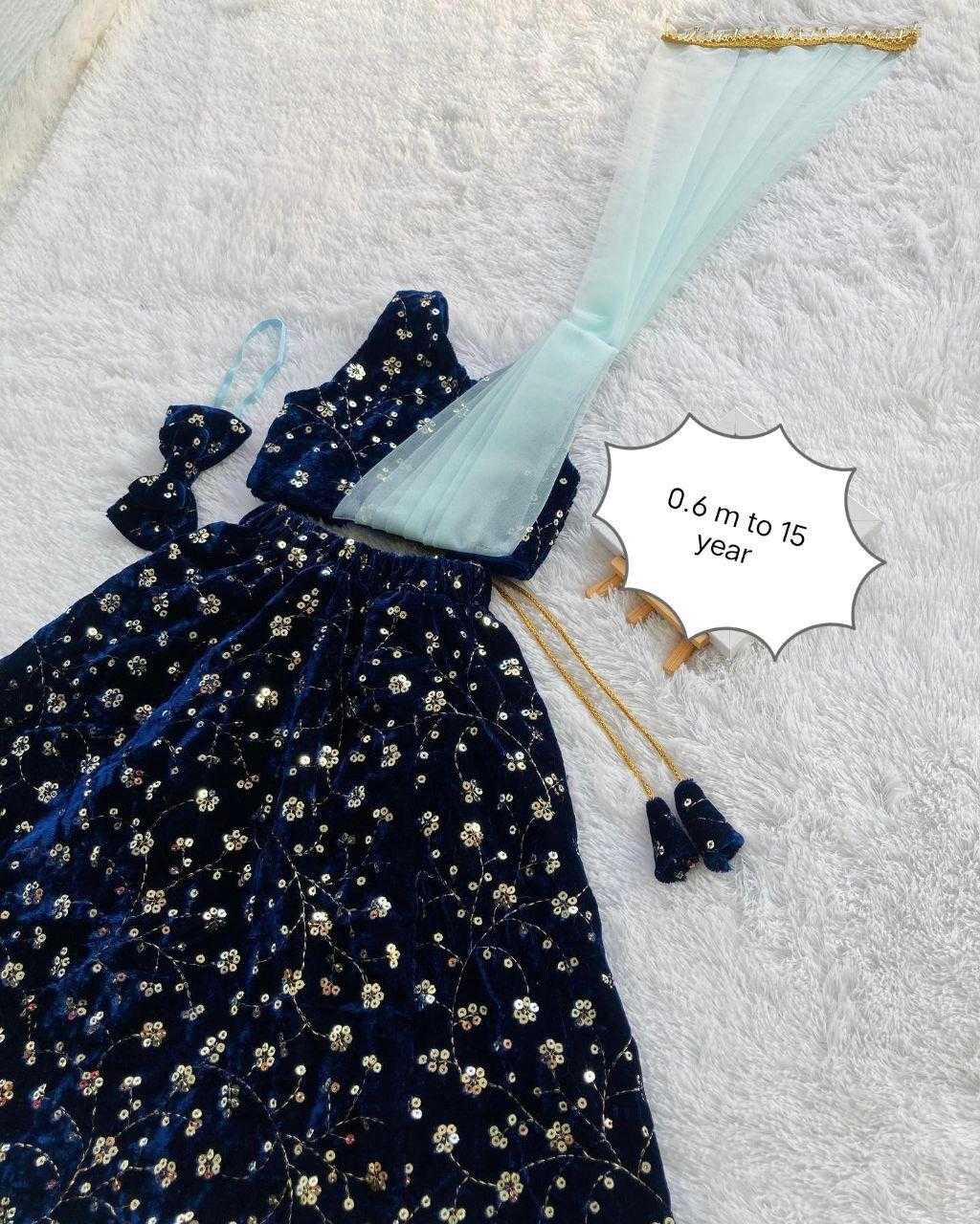 Ynf Cotton RIN235 BACK DORI Kids Wear Wholesale Kids Gown Kids Designer Frock Kids Party Wear Ethnic Manufacturer- Kids Exports
