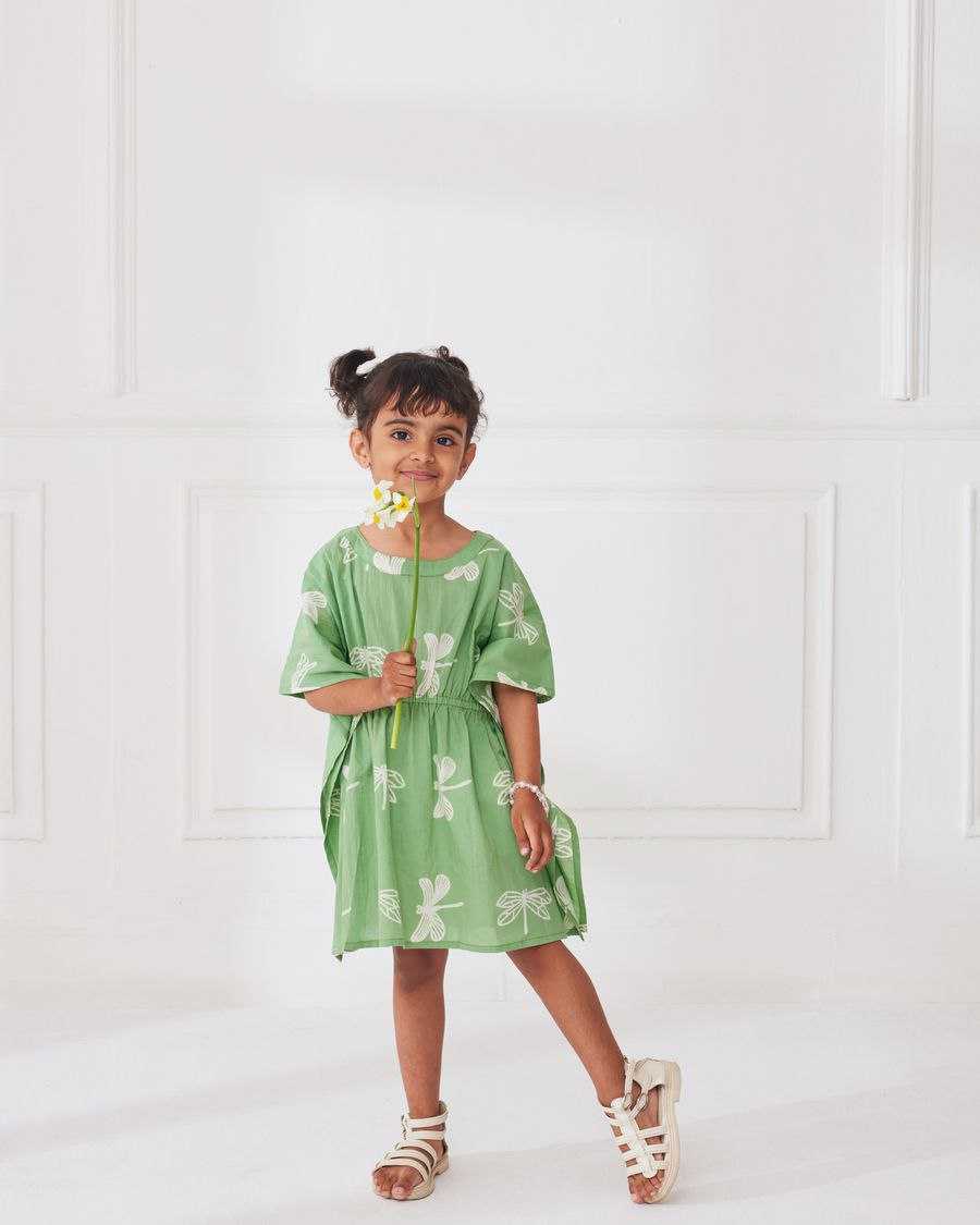 YNF RAYON BAB 35 KIDS WEAR WHOLESALE KIDS FROCKS MANUFACTURER