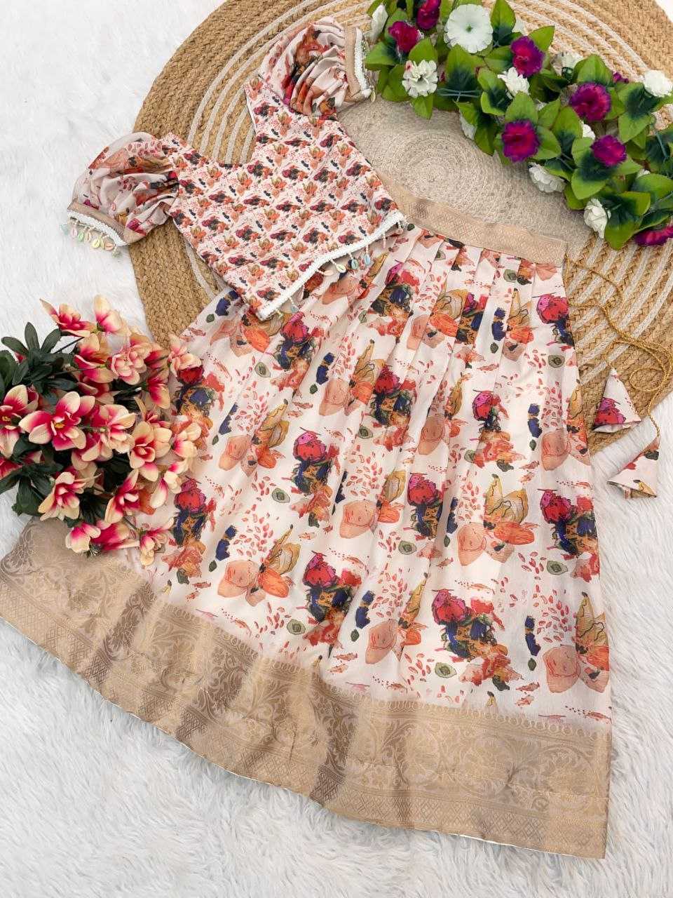 YNF SOFT DOLA KESH189 VET12 KIDS WEAR WHOLESALE KIDS LEHENGA KIDS ETHNIC WEAR KIDS TRADITIONAL OUTFITS KIDS FESTIVE WEAR MANUFACTURER