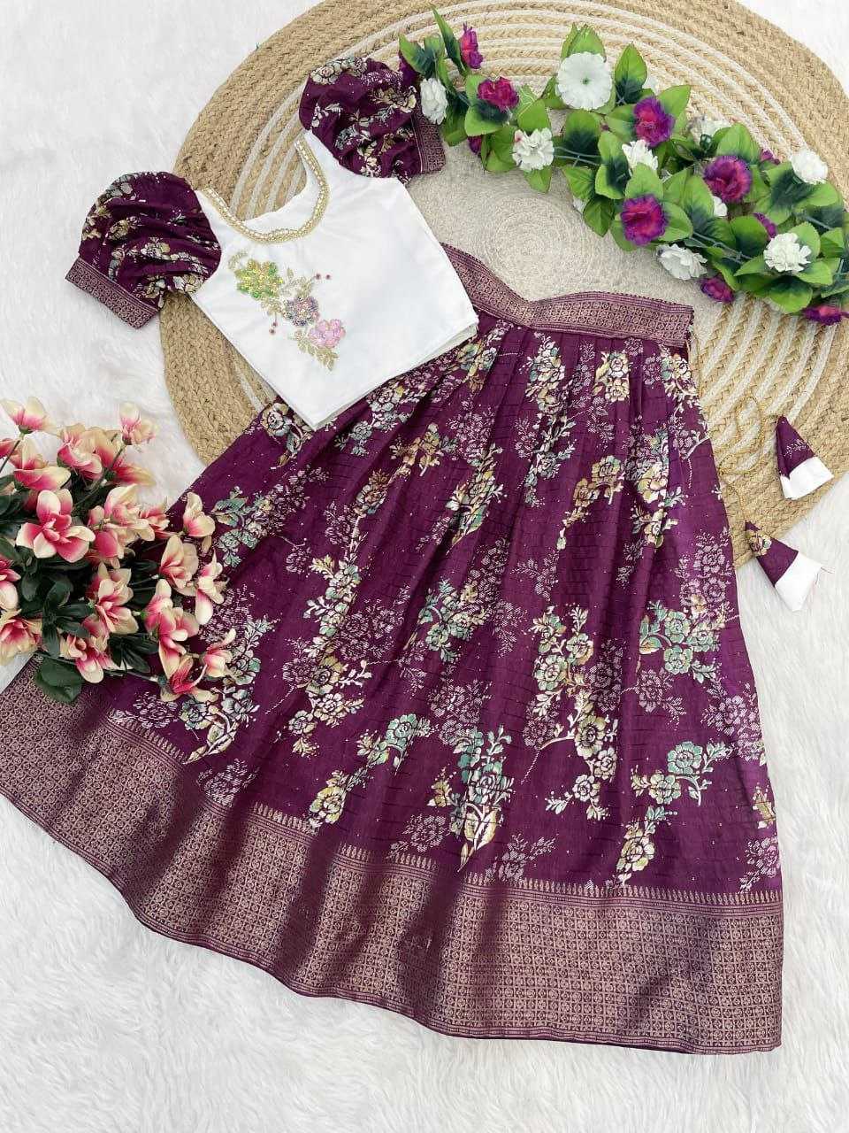 YNF SOFT DOLA KESH189 VET13 KIDS WEAR WHOLESALE KIDS LEHENGAS KIDS ETHNIC WEAR KIDS TRADITIONAL OUTFITS KIDS LEHENGA CHOLI KIDS FESTIVE WEAR MANUFACTURER