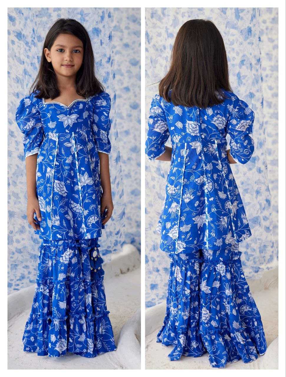 Ynf Cotton KESH461 74 Kids Wear Wholesale Kids Dhoti Kurta Kids Designer Frock Kids Party Wear Ethnic Manufacturer- Kids Exports