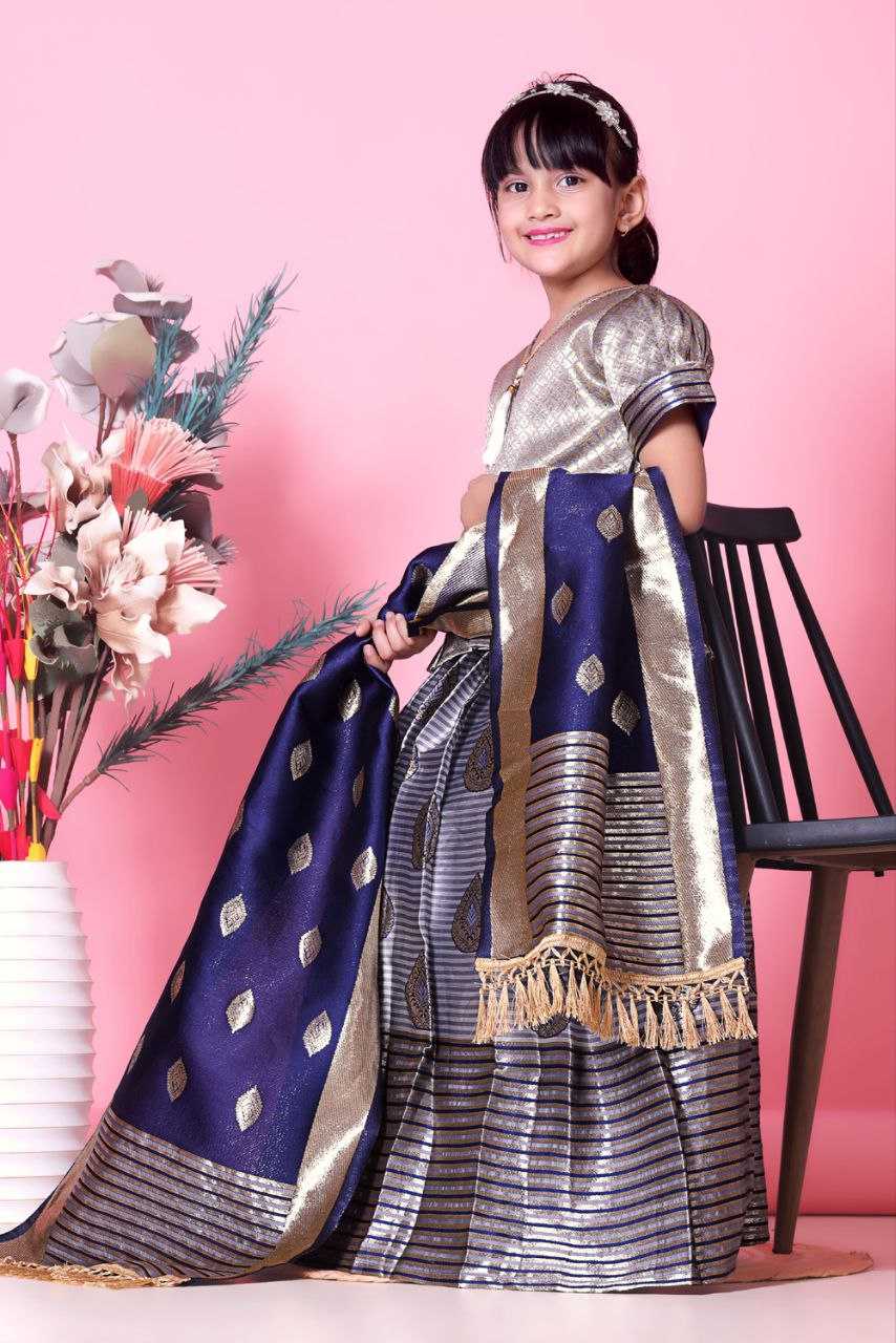 Ynf Jacquard KESH461 88 Kids Wear Wholesale Kids Lehenga Kids Ghagra Choli Kids Festive Wear Manufacturer- Kids Exports