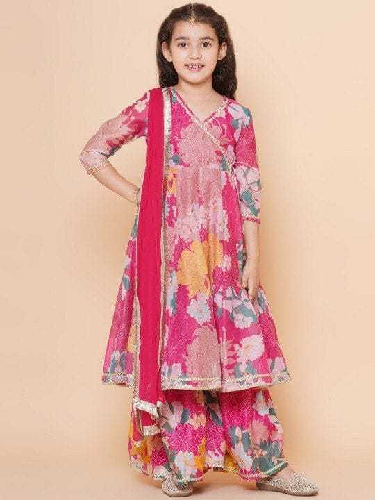 Ynf Rayon RIN222 HK-89 Kids Wear Wedding Collections Festive Collections Wholesale Kids Anarkali Suits Kids Festive Wear Kids Wedding Outfits Manufacturer- Kids Exports
