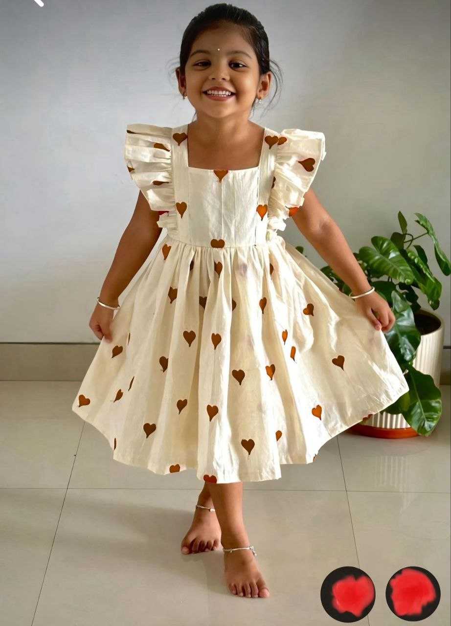 Ynf Cotton RIN107 359 Kids Wear Wholesale Kids Frocks Girls Frock Girls Cotton Frocks Manufacturer- Kids Exports