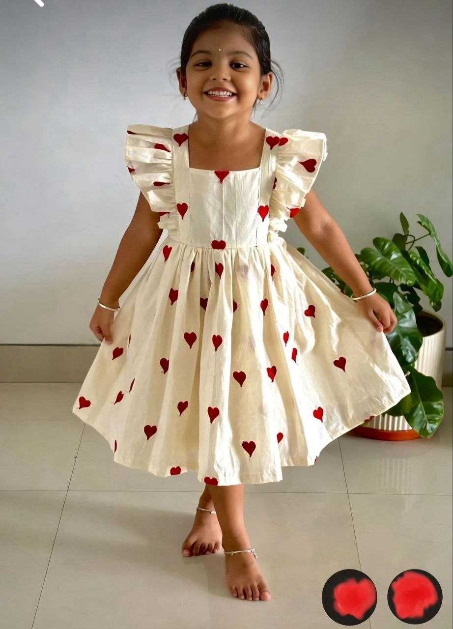Ynf Cotton RIN107 359 Kids Wear Wholesale Kids Frocks Girls Frock Girls Cotton Frocks Manufacturer- Kids Exports