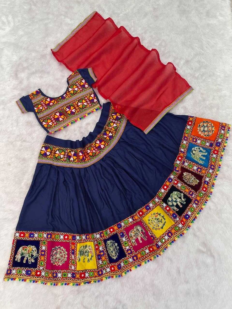 Ynf Pure Cotton KESH503 007 Kids Wear Festive Collections Wholesale Kids Navratri Outfits Navratri Chaniya Choli Navratri Dresses Manufacturer- Kids Exports