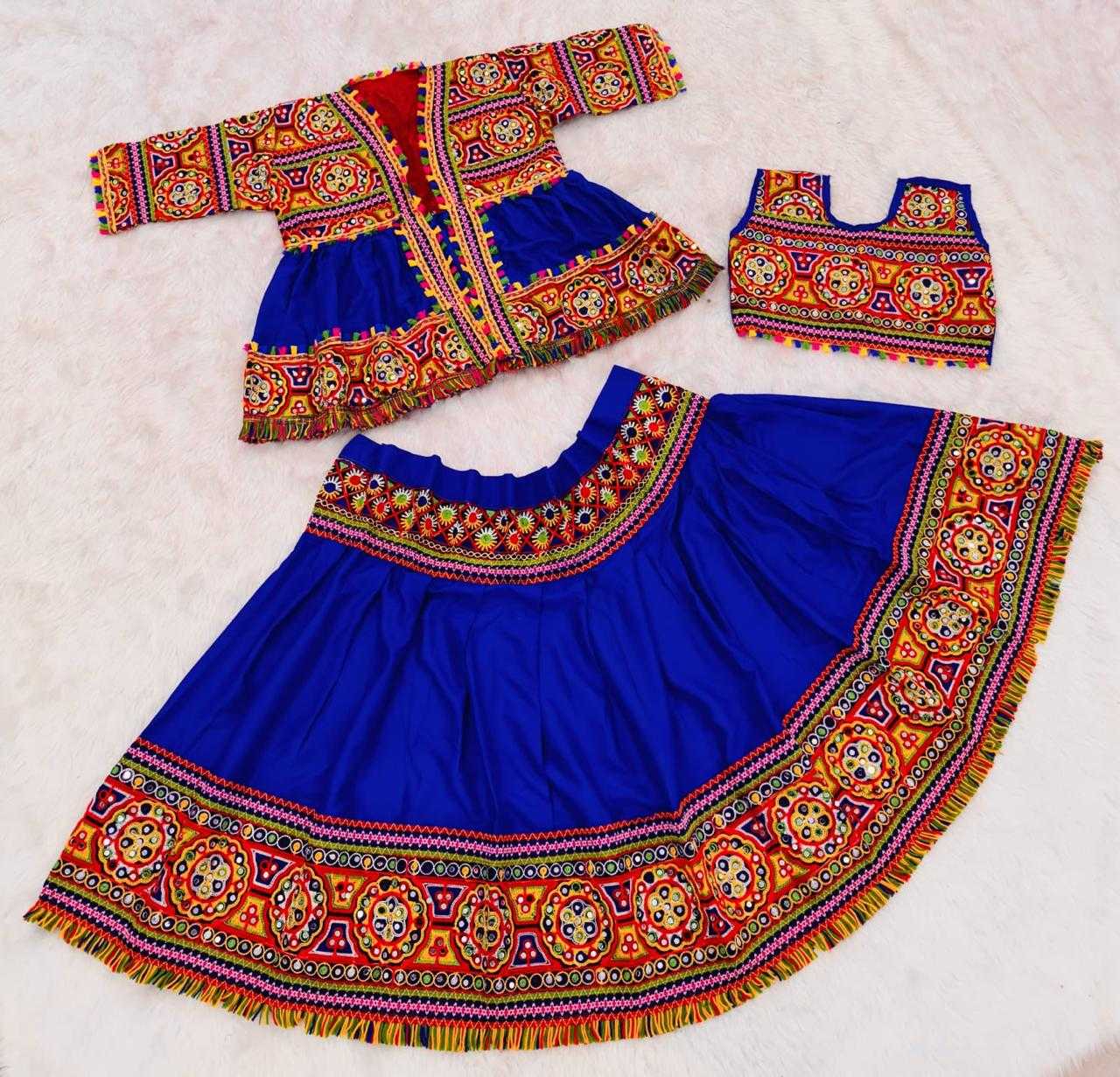 Ynf Pure Cotton KESH503 008 Kids Wear Festive Collections Wholesale Kids Navratri Outfits Navratri Chaniya Choli Navratri Dresses Manufacturer- Kids Exports