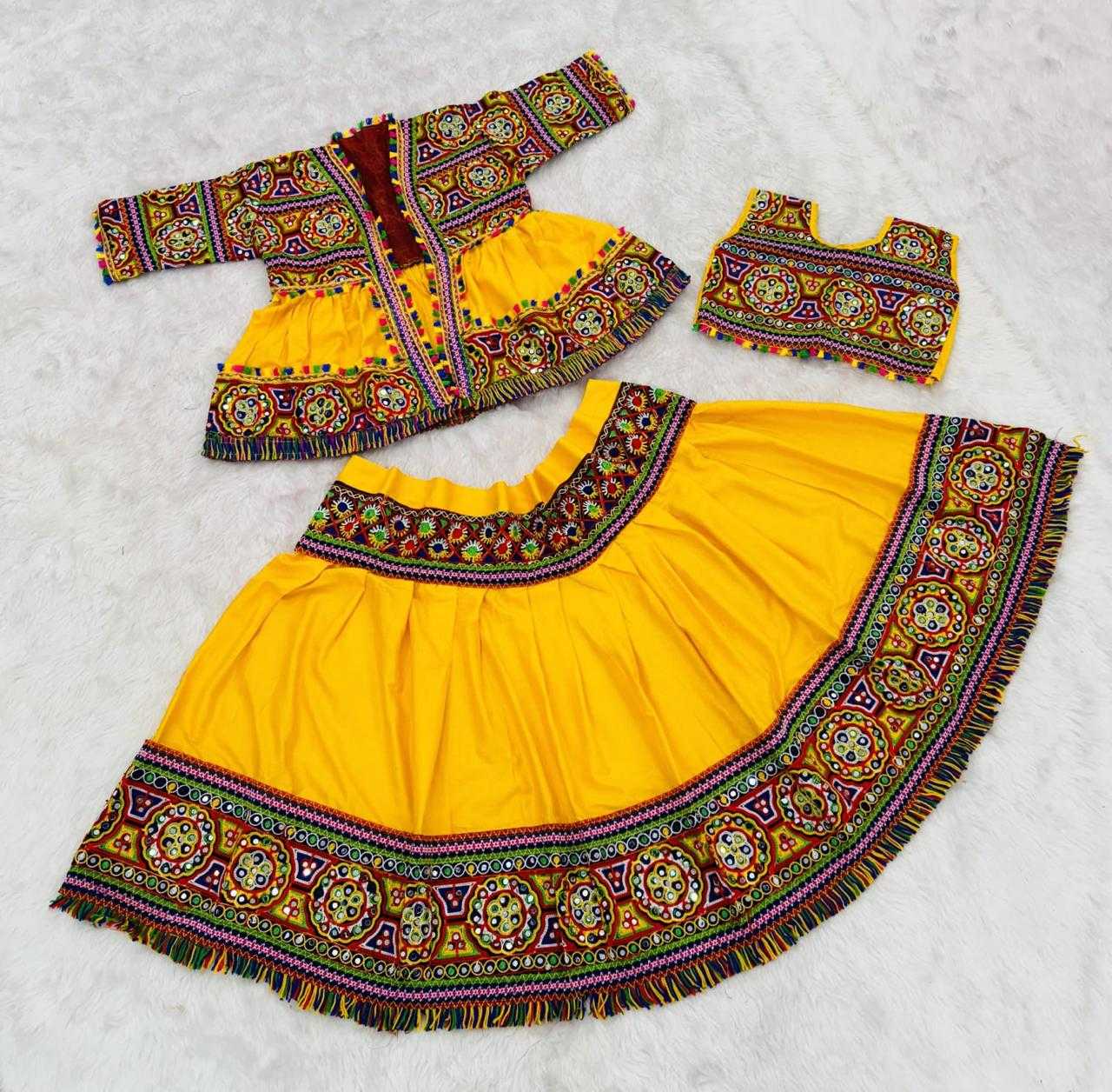 Ynf Pure Cotton KESH503 008 Kids Wear Festive Collections Wholesale Kids Navratri Outfits Navratri Chaniya Choli Navratri Dresses Manufacturer- Kids Exports