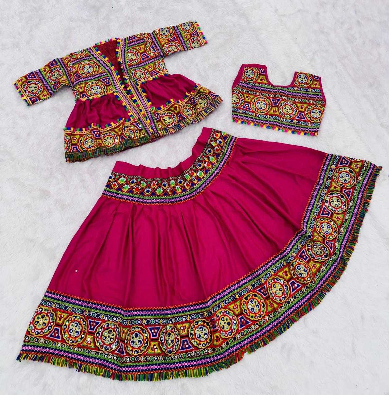 Ynf Pure Cotton KESH503 008 Kids Wear Festive Collections Wholesale Kids Navratri Outfits Navratri Chaniya Choli Navratri Dresses Manufacturer- Kids Exports