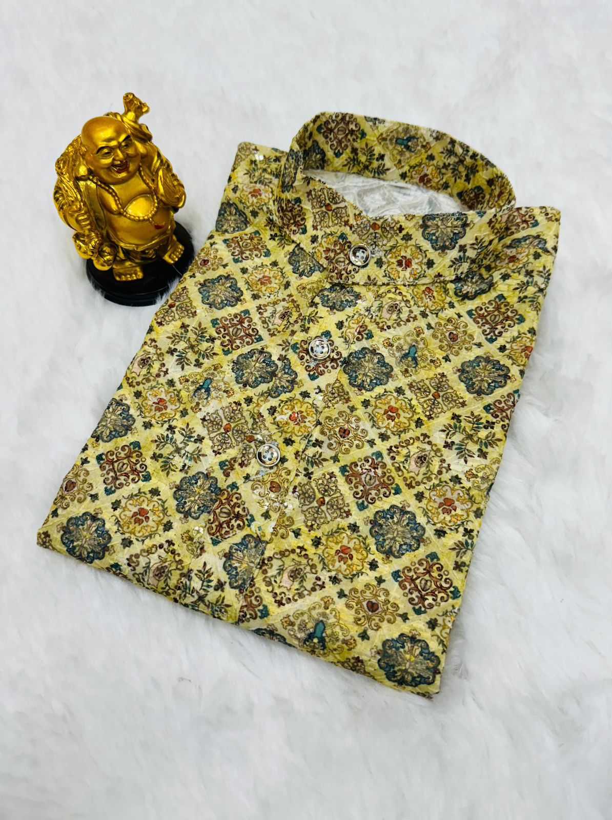 Ynf Pure Cotton RIN235 BOYS Kids Wear Wholesale Boys Kurta Pyjama Kids Kurta Pajama Baby Boy Kurta Set Manufacturer- Kids Exports