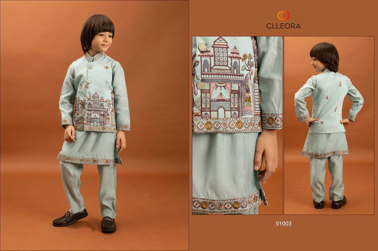 Ynf Silk Kids Wear Wholesale Boys Kurta Pyjama Manufacturer- Kids Exports