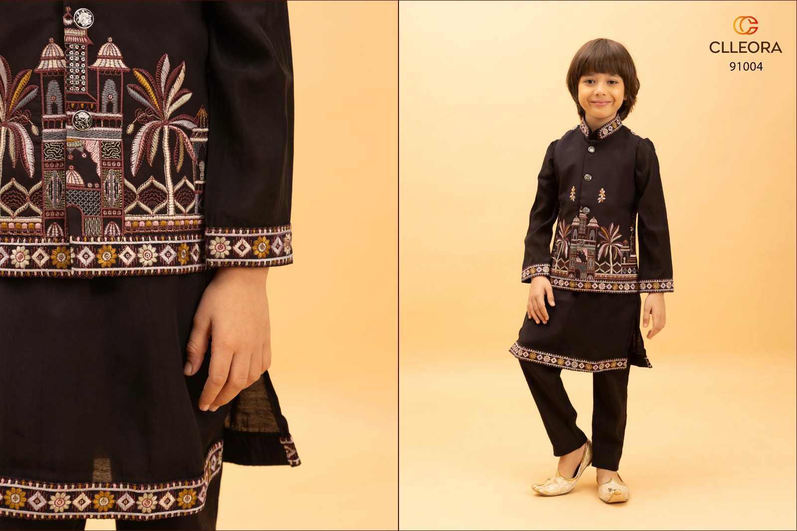 Ynf Silk Kids Wear Wholesale Boys Kurta Pyjama Manufacturer- Kids Exports