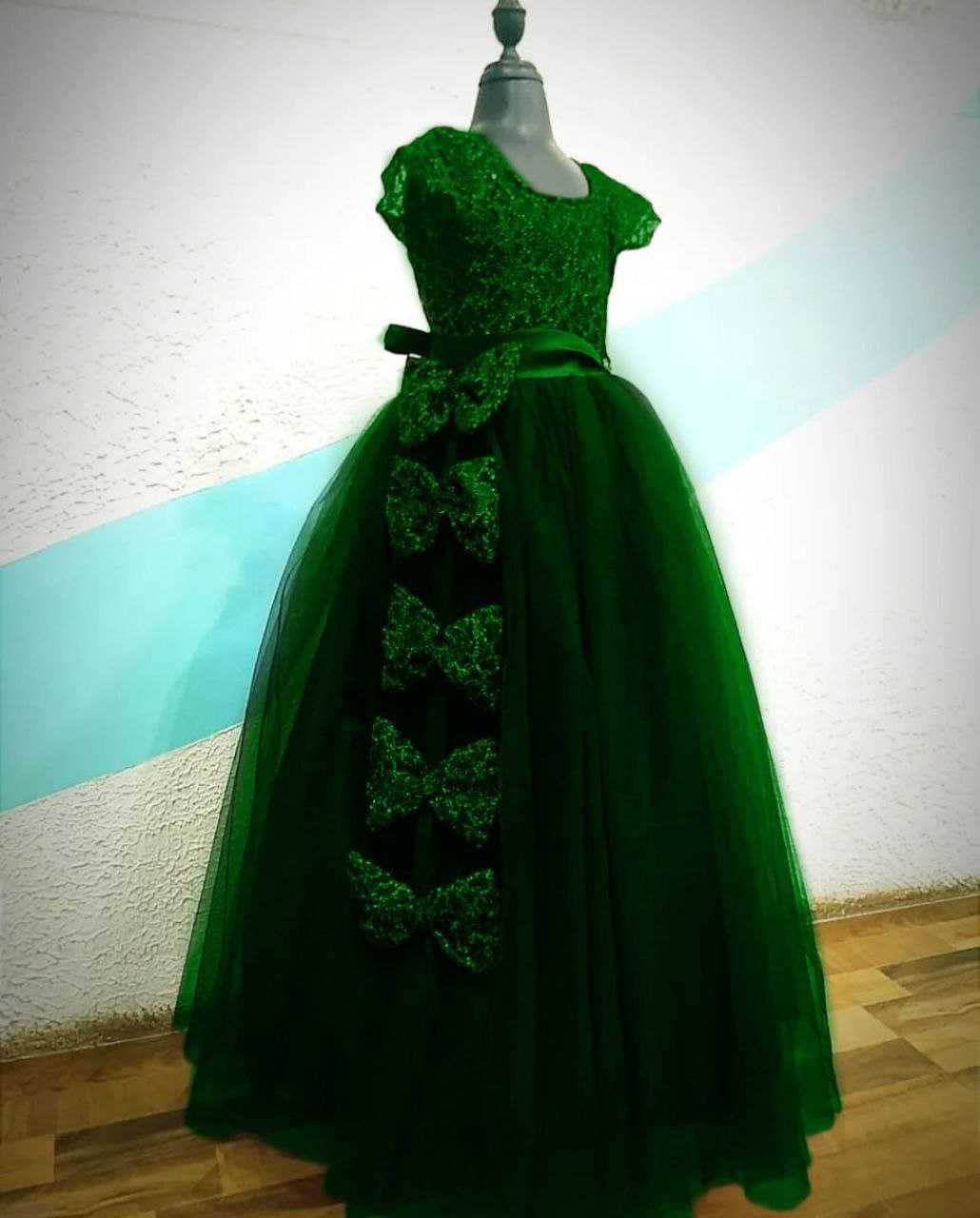 Ynf Soft Net RIN157 PC KID 8018 Kids Wear Wholesale Kids Frocks Girls Frock Kids Designer Frock Manufacturer- Kids Exports