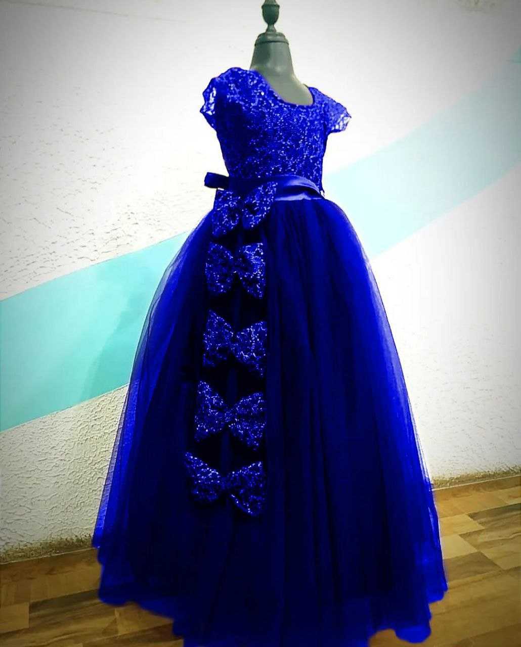 Ynf Soft Net RIN157 PC KID 8018 Kids Wear Wholesale Kids Frocks Girls Frock Kids Designer Frock Manufacturer- Kids Exports