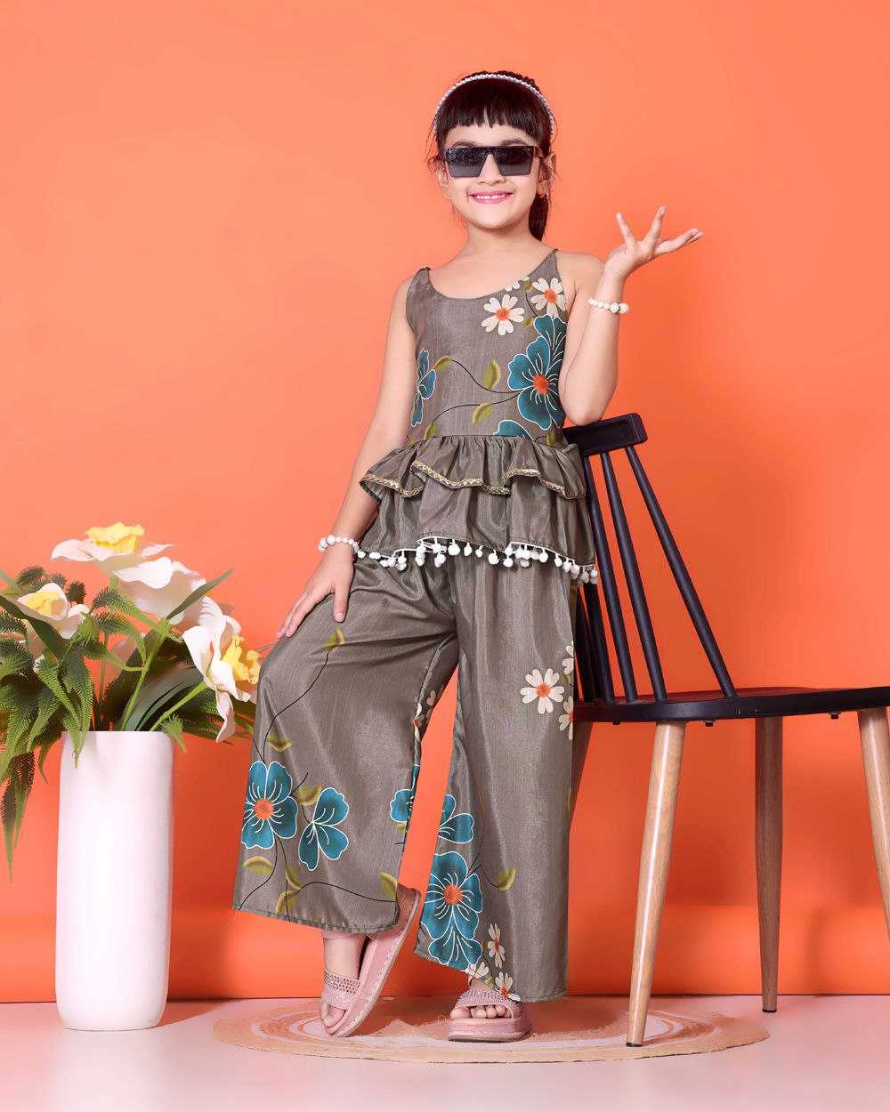 Ynf Cotton KESH461 190 Kids Wear Wholesale Kids Kurta Pajama Girls Ethnic Wear Kids Party Wear Ethnic Manufacturer- Kids Exports