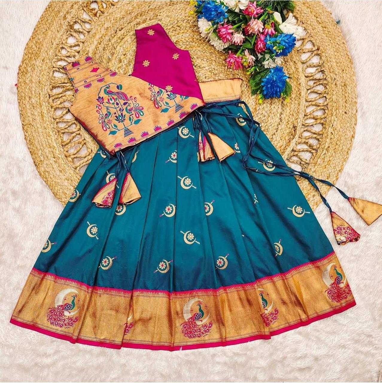 Ynf Fancy KESH503 8095 Kids Wear Wholesale Kids Traditional Outfits Kids Festive Wear Kids Navratri Outfits Manufacturer- Kids Exports