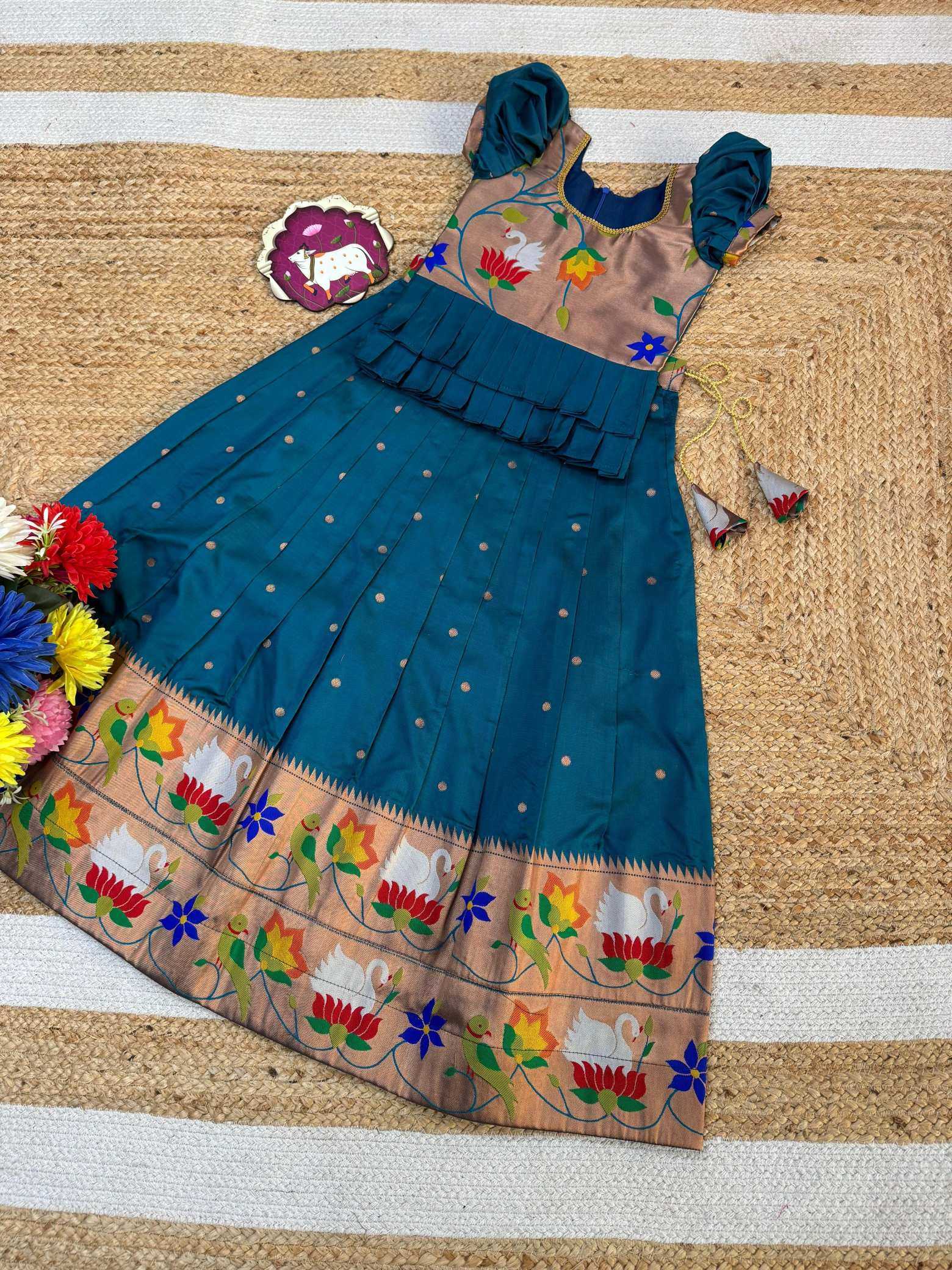 Ynf Fancy KESH503 8150 Kids Wear Wholesale Kids Traditional Outfits Kids Lehenga Choli Kids Navratri Outfits Manufacturer- Kids Exports