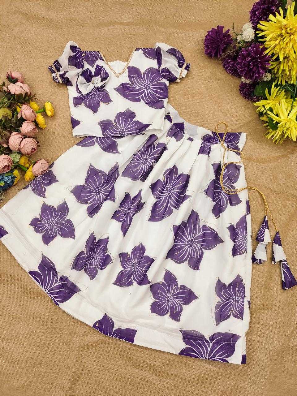 Ynf Rangoli Silk RIN235 Indira Kids Wear Wholesale Kids Lehenga Ethnic Dresses For Kids Kids Festive Wear Manufacturer- Kids Exports