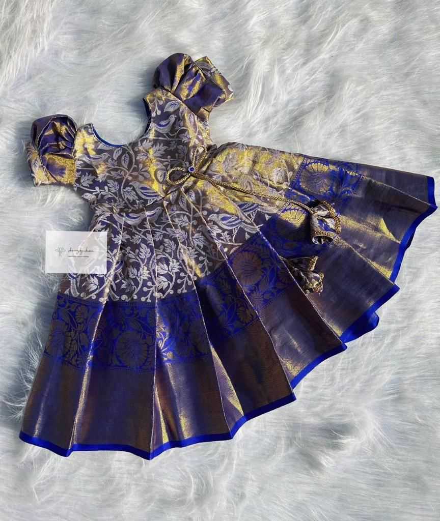 Ynf Fancy RIN235 FULL FLAIR Kids Wear Wholesale Kids Gown Kids Traditional Outfits Kids Ethnic Gowns Manufacturer- Kids Exports