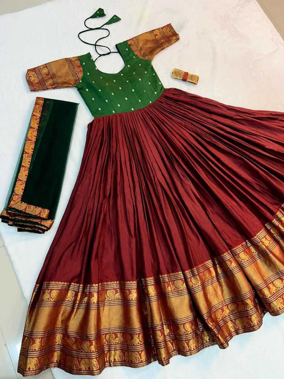 Ynf Fancy RIN235 NARAYAN Kids Wear Wholesale Kids Ethnic Wear Kids Traditional Outfits Kids Ethnic Gowns Manufacturer- Kids Exports