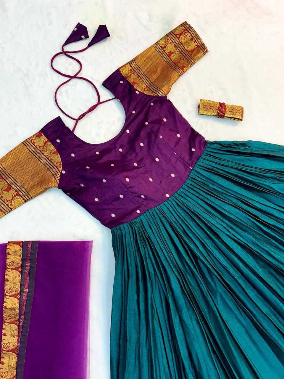 Ynf Fancy RIN235 NARAYAN Kids Wear Wholesale Kids Ethnic Wear Kids Traditional Outfits Kids Ethnic Gowns Manufacturer- Kids Exports