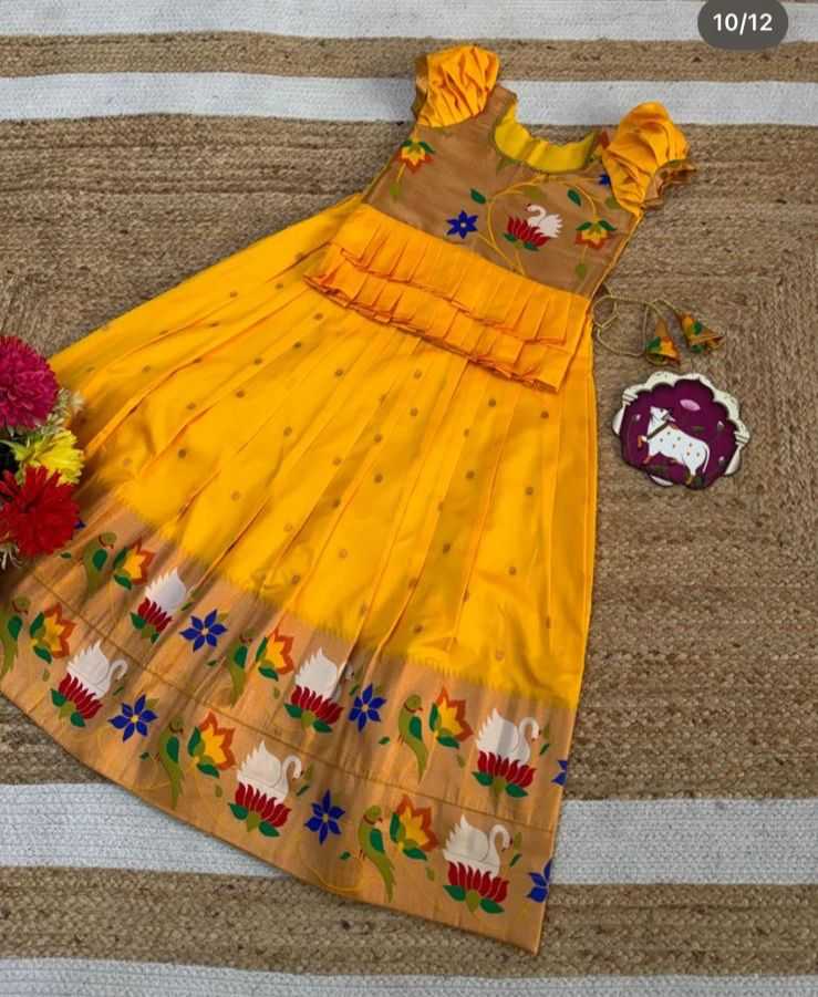 Ynf Silk Cotton RIN235 Flaired Kids Wear Wholesale Kids Lehenga Kids Ethnic Wear Kids Traditional Outfits Manufacturer- Kids Exports