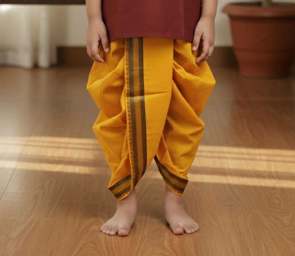 Ynf Silk KESH650 kidos Kids Wear Wholesale Kids Dhoti Kurta Kids Traditional Outfits Boys Ethnic Wear Manufacturer- Kids Exports