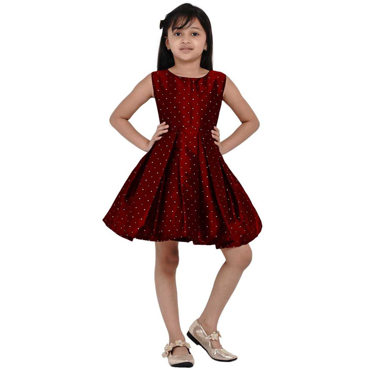 Ynf Soft Silk KESH461 32 Kids Wear Wholesale Kids Saree Dress Ethnic Dresses For Kids Kids Silk Dress Manufacturer- Kids Exports