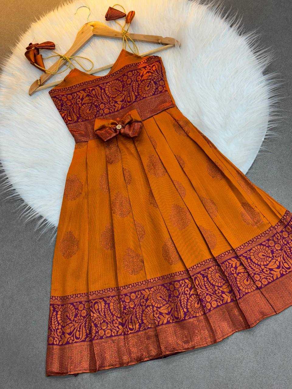 Ynf Soft Silk KESH709 08 Kids Wear Wholesale Kids Gown Kids Co-ord Set Kids Ethnic Wear Manufacturer- Kids Exports