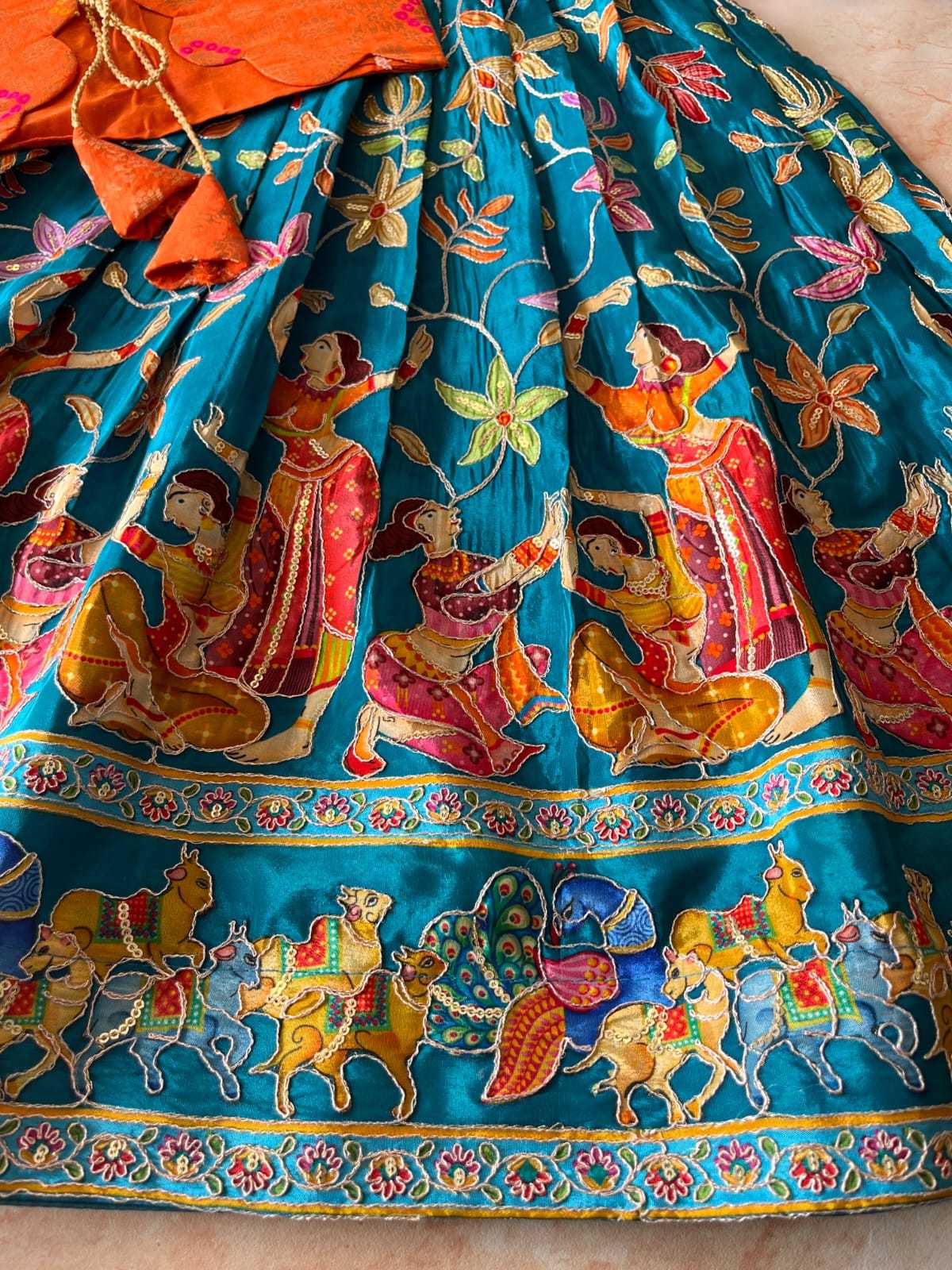 Ynf Viscose RIN235 pranil Kids Wear Wholesale Kids Gown Kids Ethnic Gowns Kids Wedding Outfits Manufacturer- Kids Exports