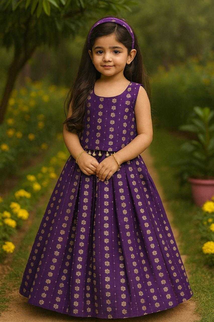 Ynf Heavy Silk KESH503 8173 Kids Wear Festive Collections Wholesale Kids Lehenga Kids Lehenga Choli Kids Festive Wear Manufacturer- Kids Exports
